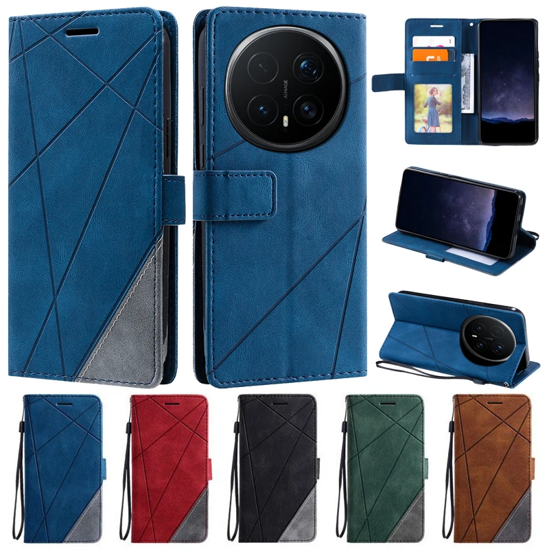 Coque de luxe en cuir à rabat pour Honor Magic 8 Pro, étui portefeuille pour Honor Magic8 Pro et Magic 8 Lite