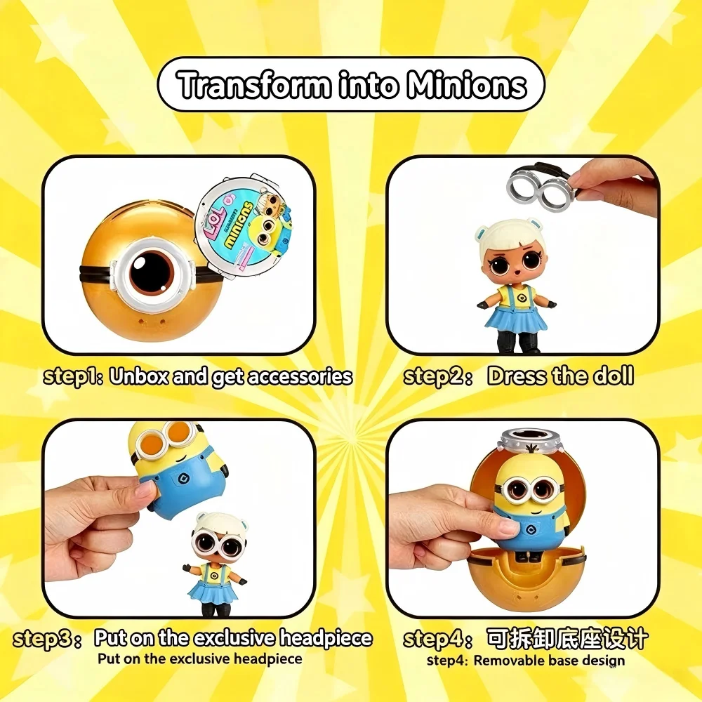 LOLSurprise! Minions Surprise - đánh giá và giá Kids Toys Under 1 Year