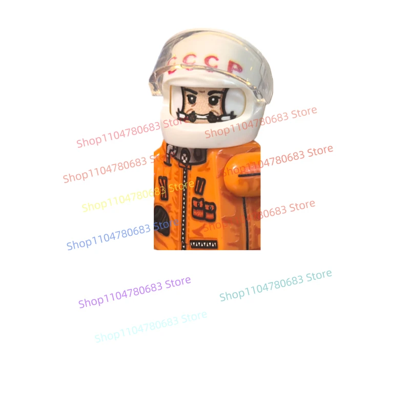 MOC New Military Doll Building Blocks Mini Doll Soviet Astronaut Toys Holiday Gifts Hobby Collection Ornaments