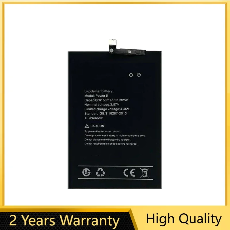 

6150mAh Replacement Battery For Umidigi Power 5 power5