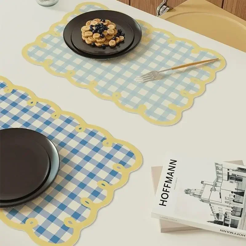 Rectangular Diatom Mud Placemat Heat Insulation Anti Skidding Dish Mat Pad Absorbent Pads Table Decoration And Accessories Mat