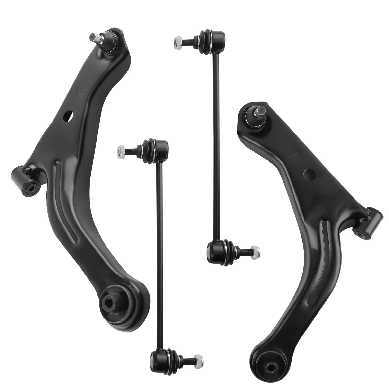 

4 Pcs Suspension Front Lower Left Right Control Arm for Ford Escape 2005 - 2012