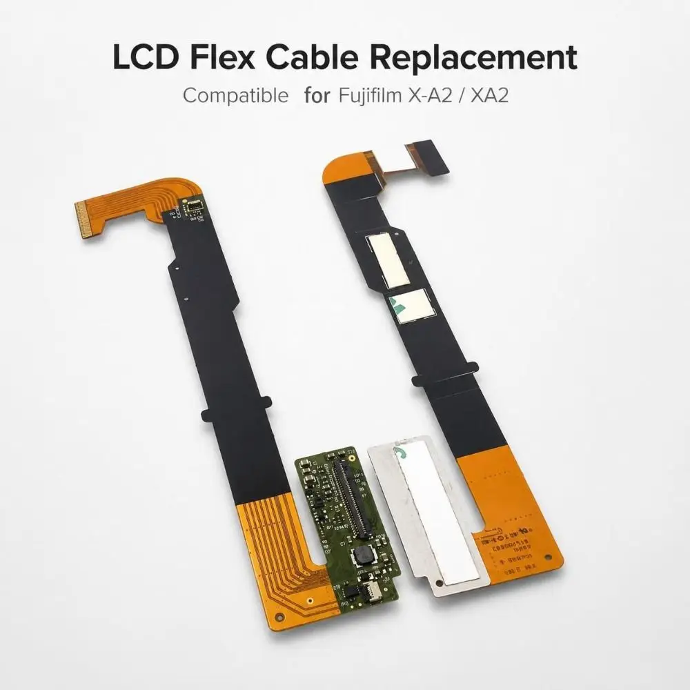 Flexible LCD Flex Cable DIY Durable Rotating Shaft Cable Replacement Camera Repair Cable for FUJI XA2 X-A2 Camera Repair