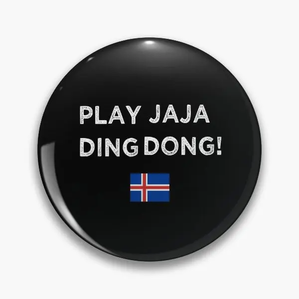 Play Jaja Ding Dong  Soft Button Pin Decor Collar Women Clothes Fashion Hat Cute Cartoon Jewelry Creative Gift Metal Badge