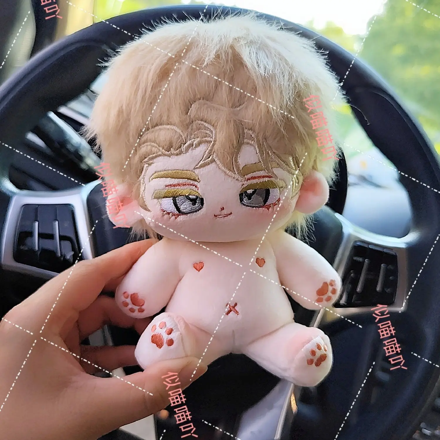 

20cm Anime Korean Manhwa Roses and Champagne Lee Won Caesar Figures Cosplay Plush Cotton Body Figure Idol Birthday Gifts cute