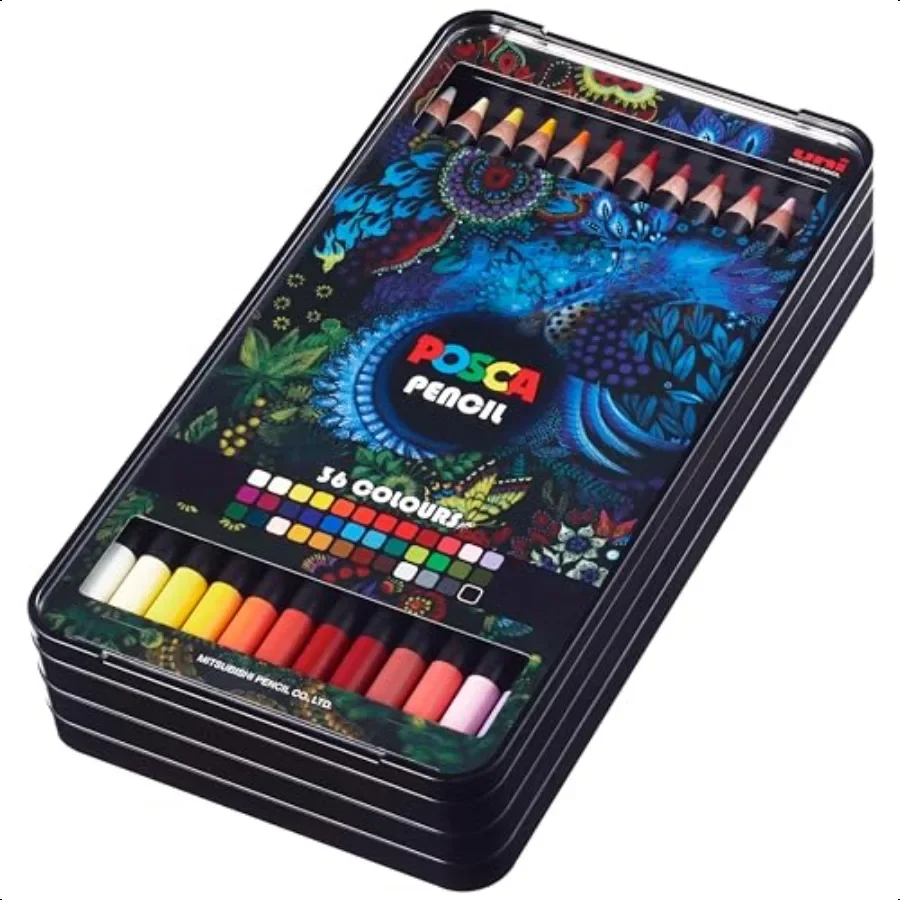 

Pencil oil color box Multicolour 36 Units Pack of 1