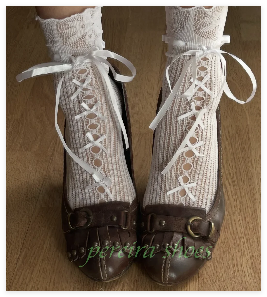 Vintage Gothic Lolita Women Mary Jane Wedge Heel Shoes Round Toe Multi Buckle Straps Rivet Design Retro Daily Ladies Pumps Size