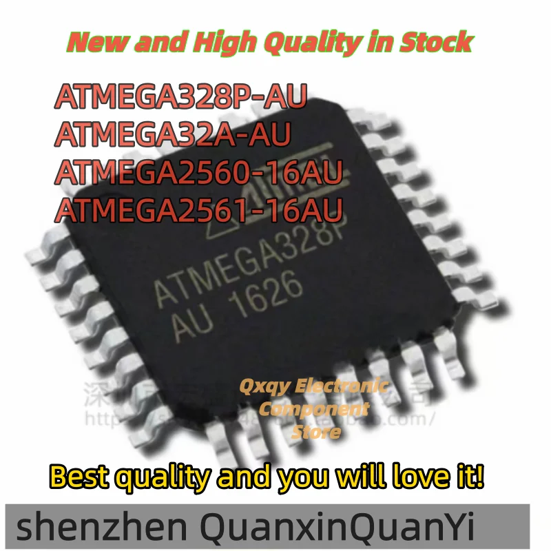 

1PCS NEW ATMEGA328P-AU ATMEGA32A-AU ATMEGA32AU ATMEGA2560-16AU ATMEGA2561-16U