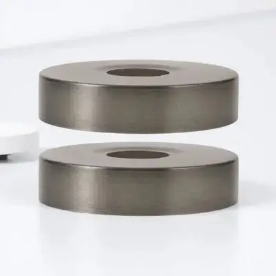 

2Pcs Easy Install Shower Head Arm Cap Extended Flange Cover Plate Stainless Steel for Plumbing Gap Concealment