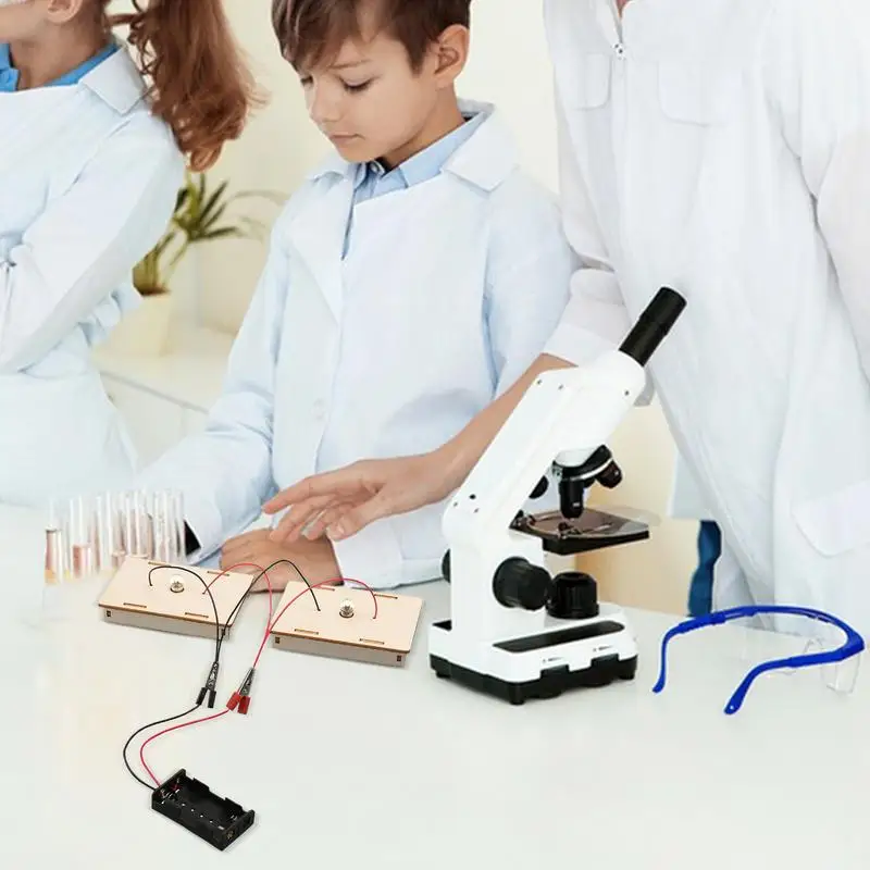 Physics Science Lab Learning Circuit Kit Kids Electricity Kit Educational Building Circuits Physics Science Learning Toys For