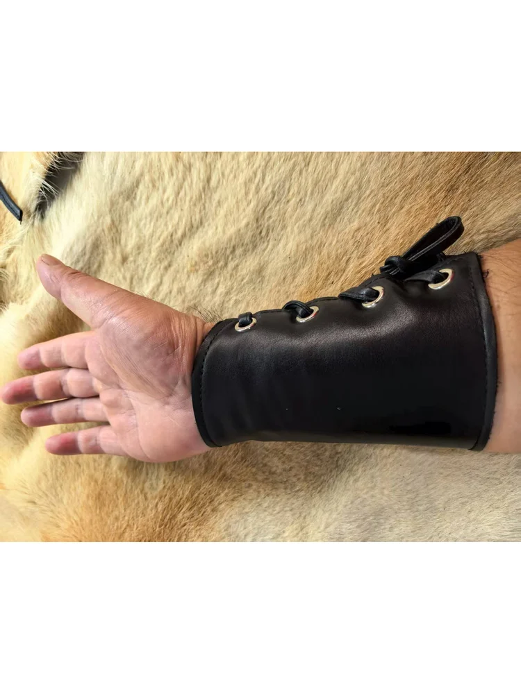 top-layer-cowhide-double-layer-double-sided-genuine-leather-bracelet-free-size-adjustment-high-end-leather-goods