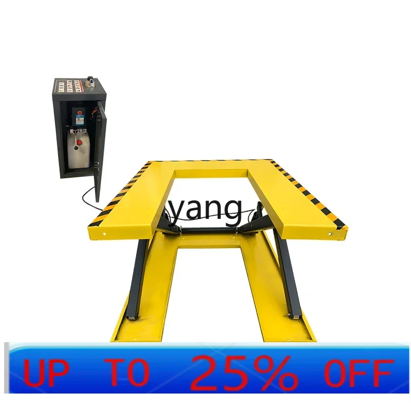 LH U type loading and unloading lift forklift unloading fixed lift hydraulic lift
