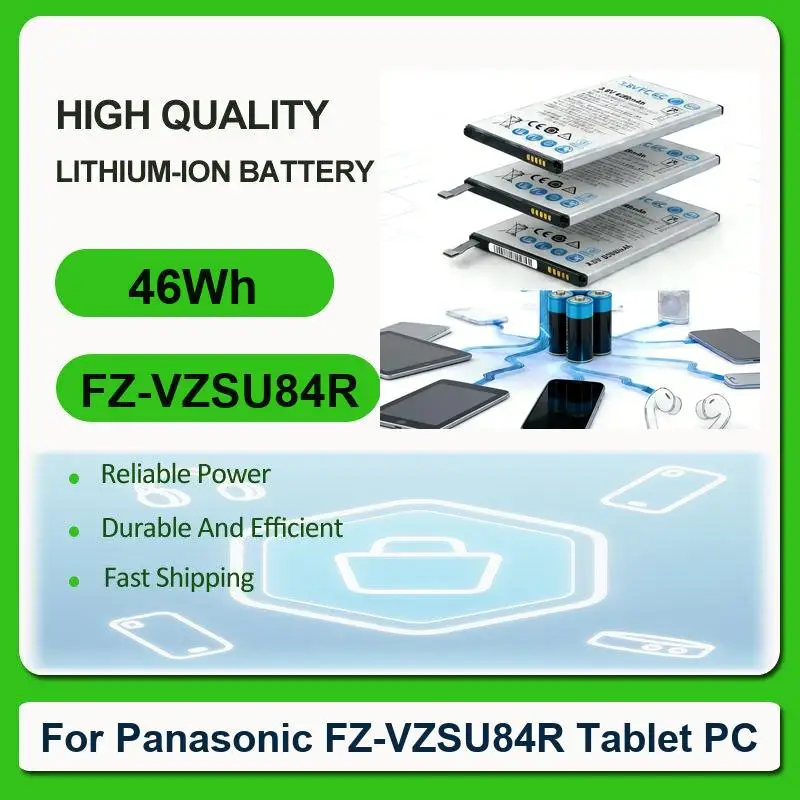 

Battery For Panasonic FZ-VZSU84R Tablet PC TOUGHBOOK G1 FZ‑G1A FZ‑G1B FZ‑G1C FZ‑G1D FZ‑G1F FZ‑VZSU88U VZSU84A2U FZ-VZSU88U