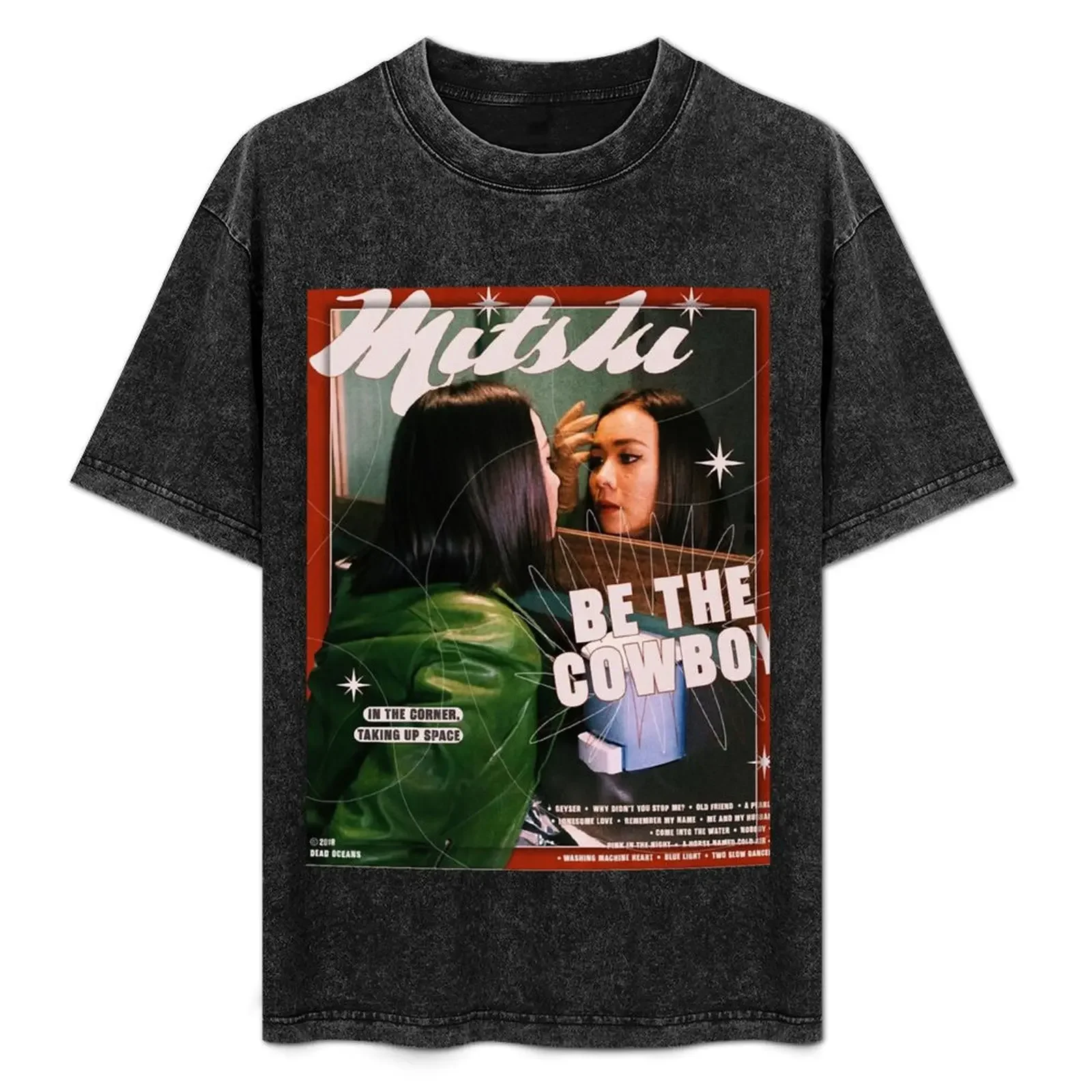 

Mitski Be the Cowboy poster poster! T-Shirt fashion shirts oversized t shirt summer clothes Men's t shirts
