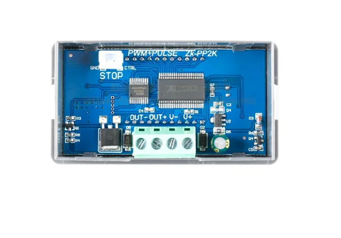 High power PWM dimming motor speed regulating magnetic valve pulse number frequency adjustable cycle delay driver ZK-PP2K