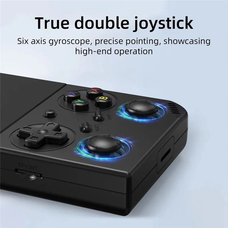 

【Flash-Sale!】Handheld Retro Game Console 3.5 Inch IPS Screen Linux System Built-In 64G TF Card 5000 Games Support 5G Wifi
