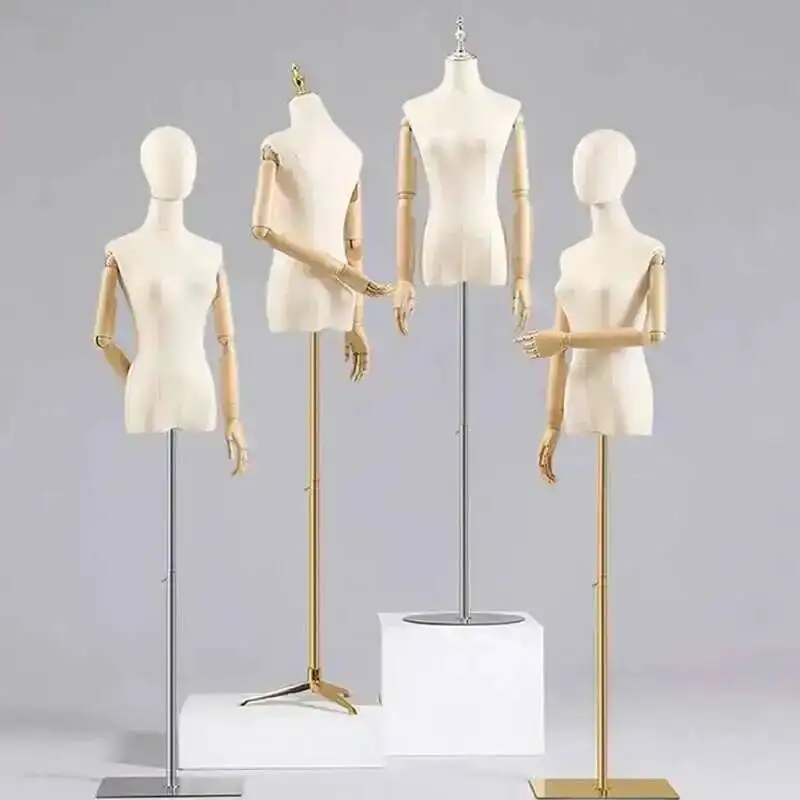 

Women's body Mannequins Modern adult Female full with Iron Base Wedding Clothing Display Mannequins Dress Form Adjustable Rack