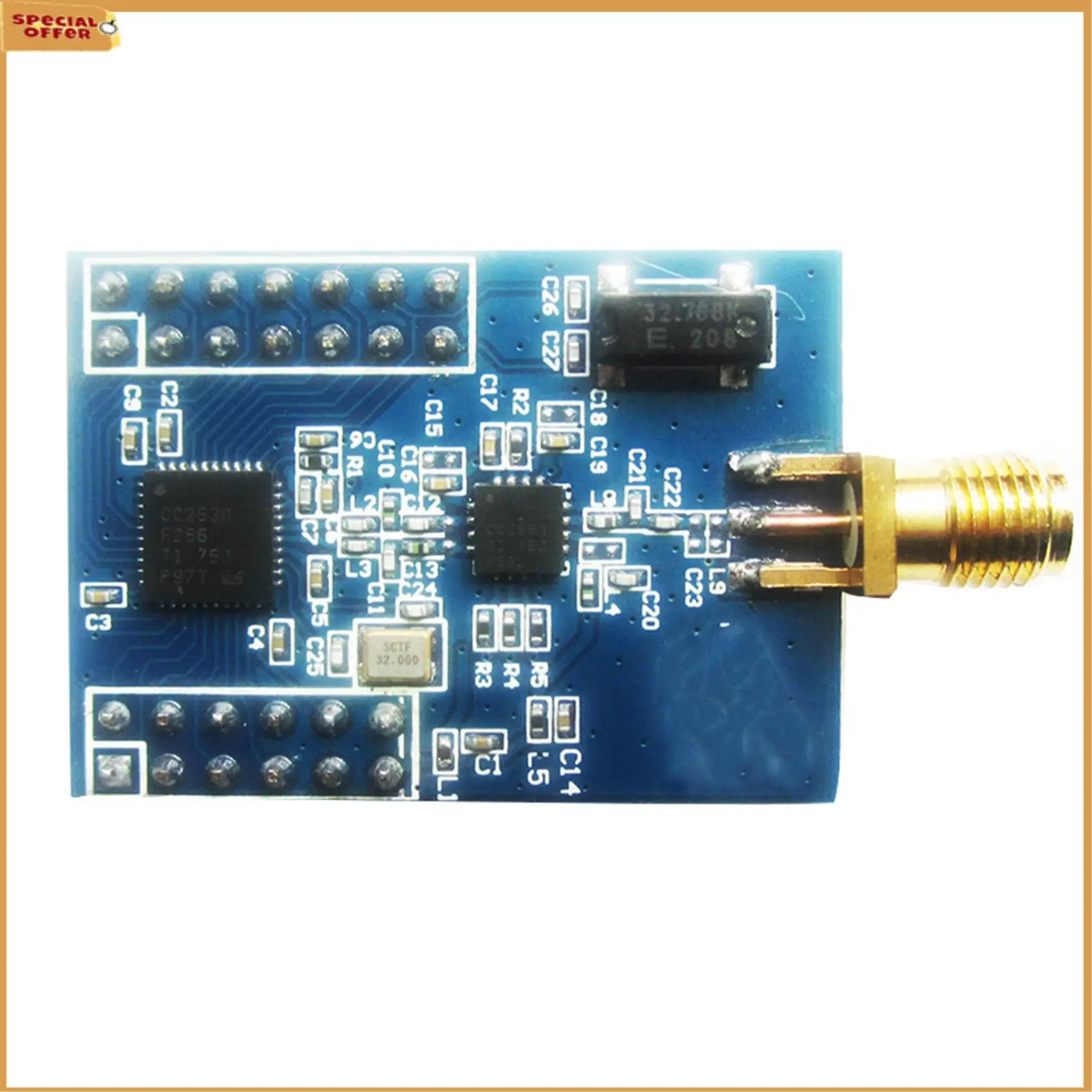 A69Z 2X Zigbee Conversion Serial Port TTL Uart ไร้สาย PA โมดูล CC2530 + CC2591 Zigbee โมดูล CC2530 Development Board