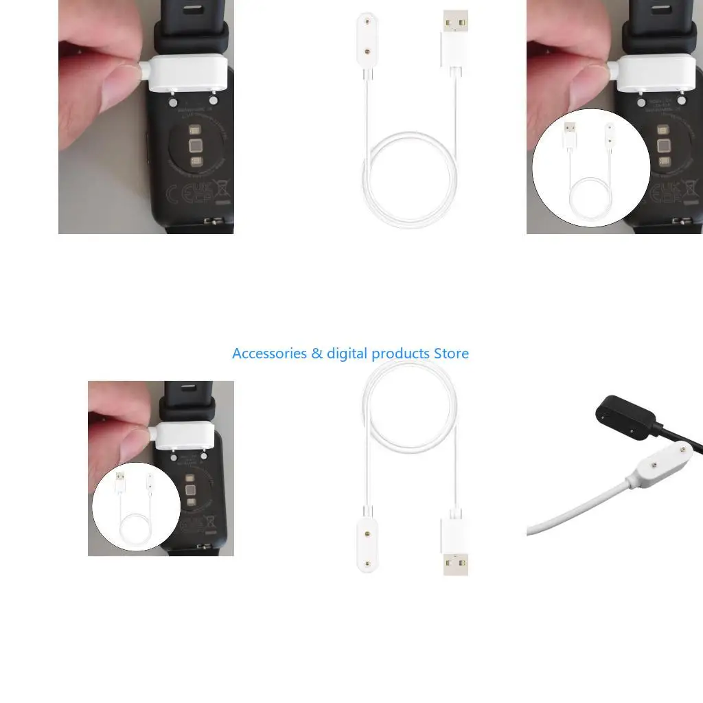 77JD USB Charging Cable Dock Base Line for Watch FIT/FIT 2 Portable Bracelet Docking Station Cord Power Wire