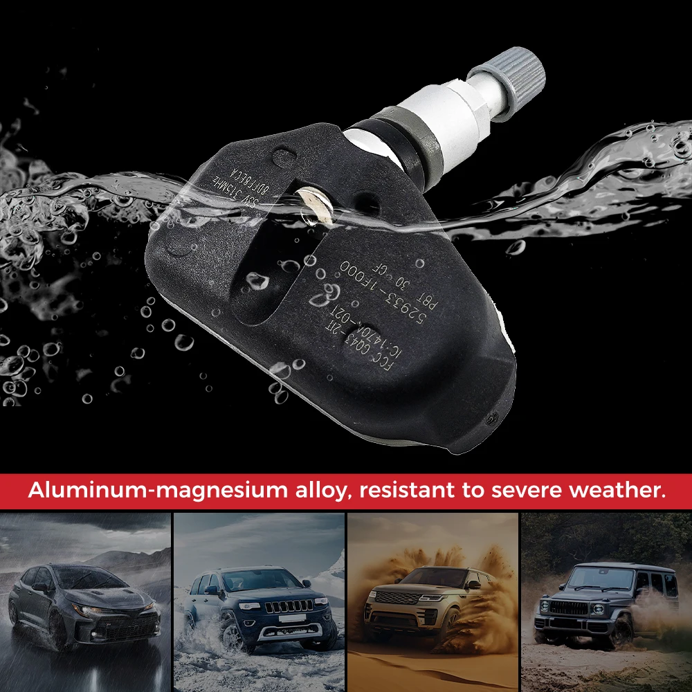 52933-1F000 529331F000 Car TPMS Sensor Tire Pressure Air Monitoring System For Hyundai Tucson 2004 2005 2006 2007 315MHz