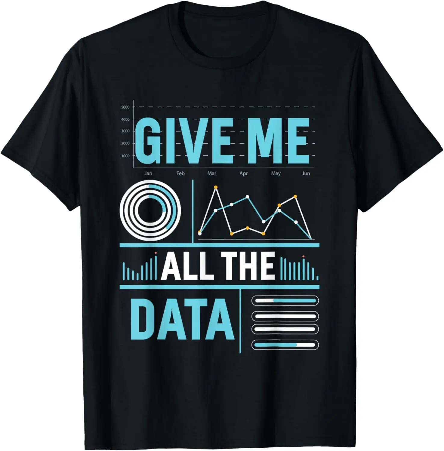 

Забавная футболка «Dive Me All The Data Science» для компьютерного ученого