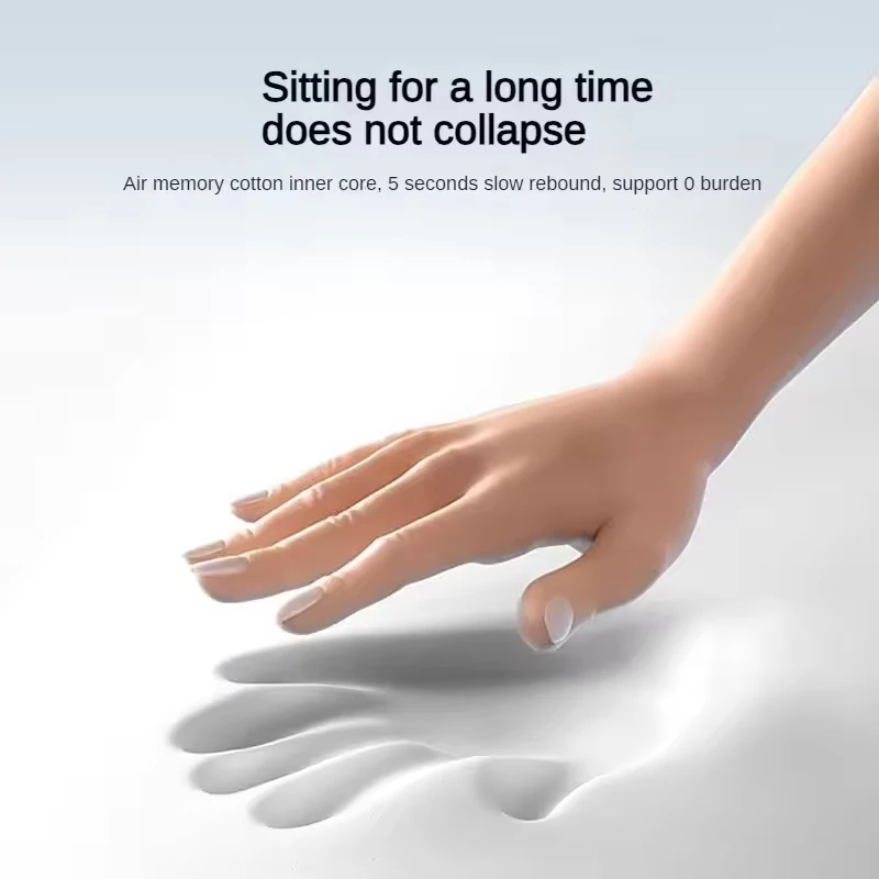 Tailbone Sciatica Back Pain Relief Comfort 8h Sedentary Office Chair Car Seat Cushion Non-Slip Orthopedic Memory Foam Cushion