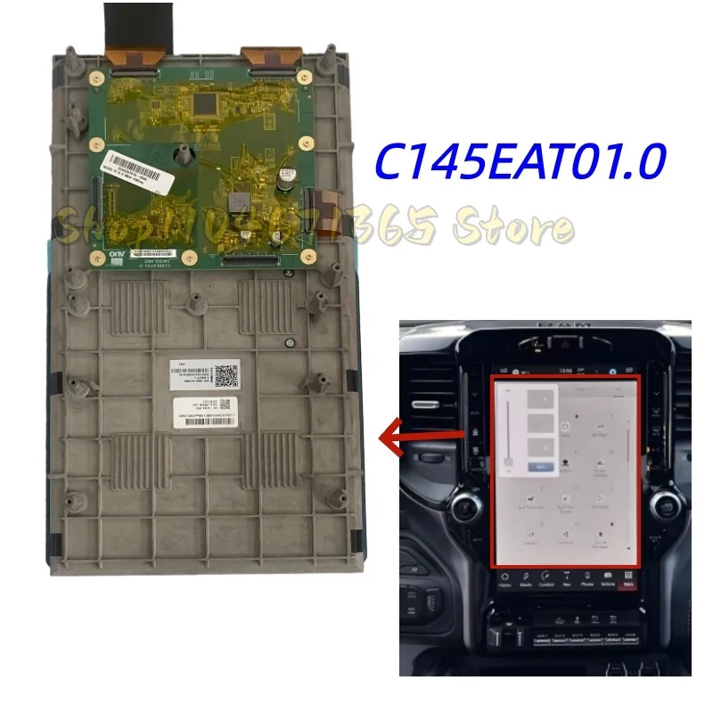 C145EAT01.0 LCD Display with Touch Screen for Car GPS Navigation Radio