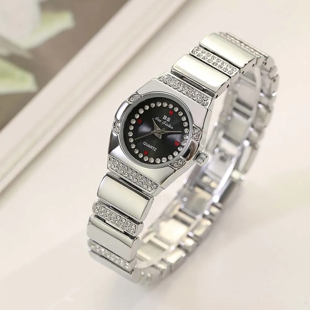 Women's Watches 2025 Luxury Elegant Lady Wrist Diamond Watch Gold Silver Quartz Wristwatch Vintage Female Dress Gift Waterproof