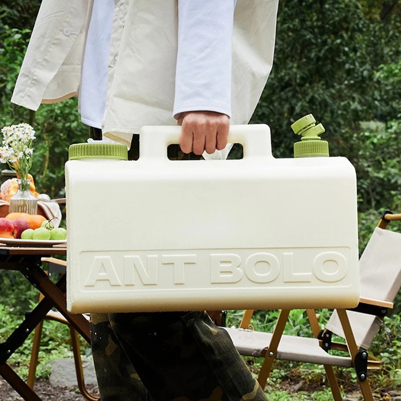 20L Outdoor-Camping-Wasserbehälter, BPA-freier Lebensmittelechter Wasserkrug mit Zapfhahn für Wandern, Angeln und Notfälle – Detail 5