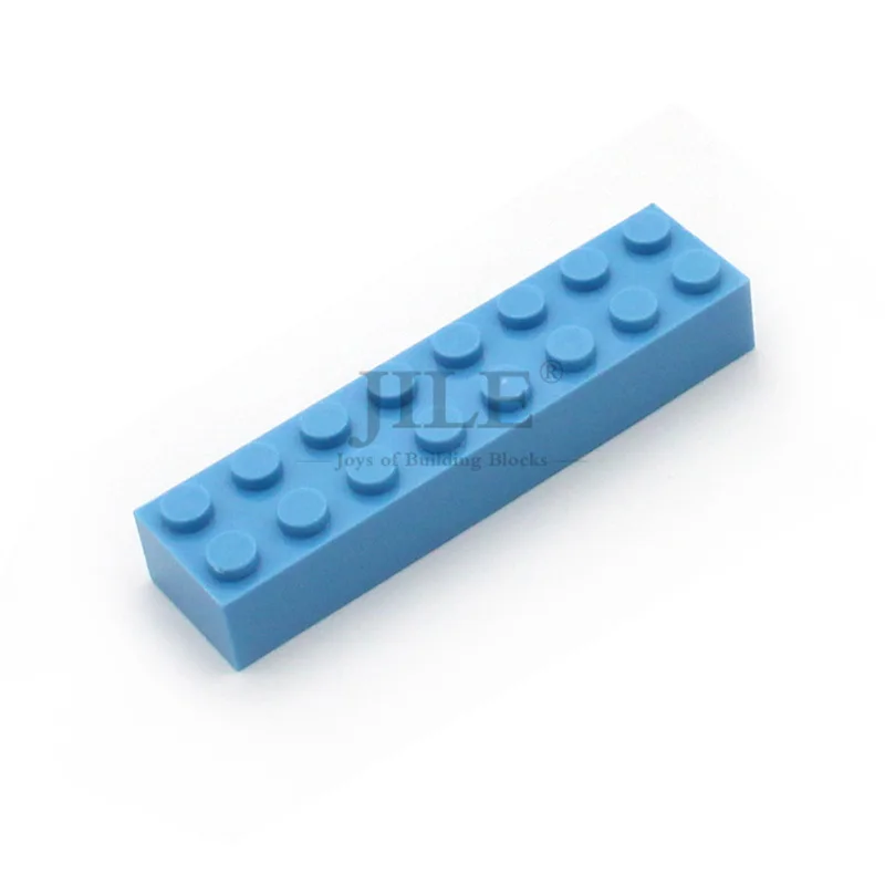 40 stks Moc Bouwsteen Dikke Baksteen 2x8 3007 DIY Creatieve Enlighten Basics Klassieke Sets Compatibel Assembleert Deeltjes speelgoed