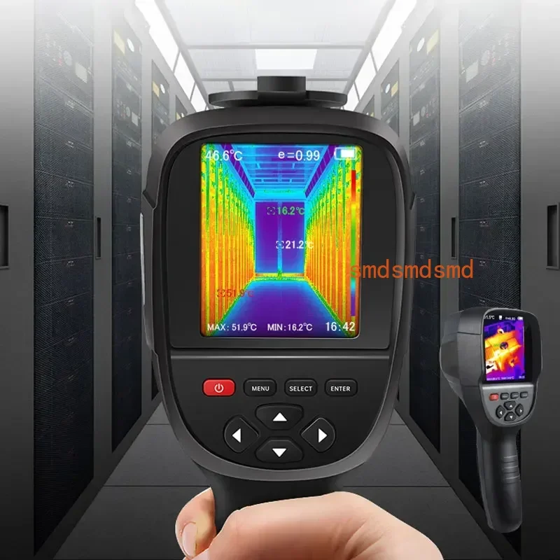 GW256 New Handheld Thermometer Infrared Thermal Imager HD Digital Thermograph Camera New In 2025 Floor Wall Heating Pipe Tester