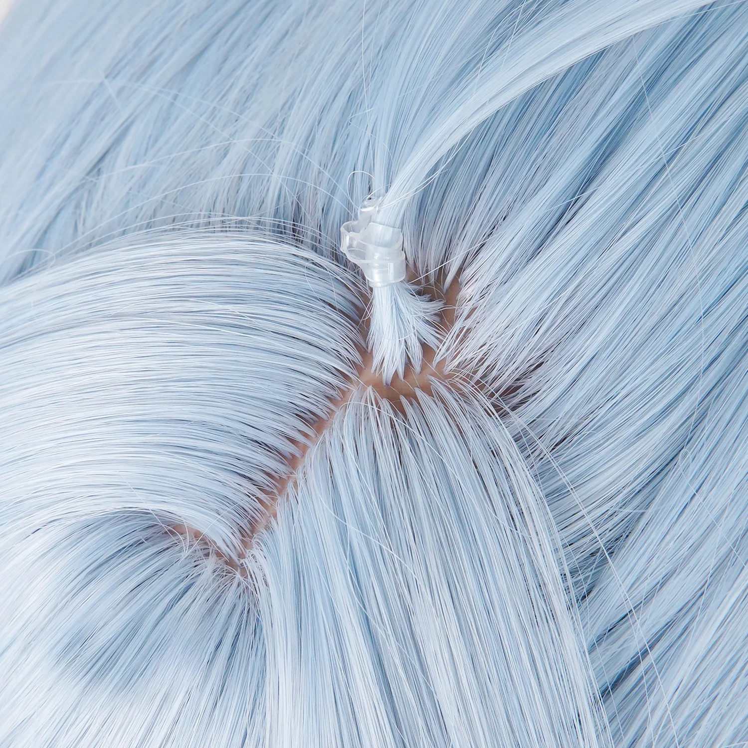 Game Zenless Zone Zero Lucia Cosplay Cosplay Pruik Lucia Elowen Korte Blauwe Pruik Lange Vlechten Voor Comicon Party Volwassen Vrouwen Mannen