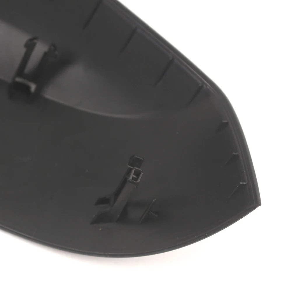 Black Car Mirror Cap ABS Plastic Construction Quick Installation Practical And Reliable For Exterior Car Styling