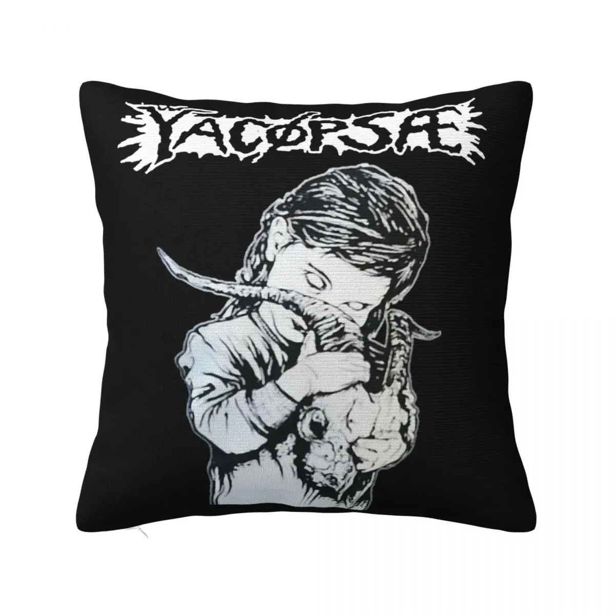 Yacopsae Camiseta Merchandising Oficial Yac Pse Siege Infest Powerviolence Pillow Case