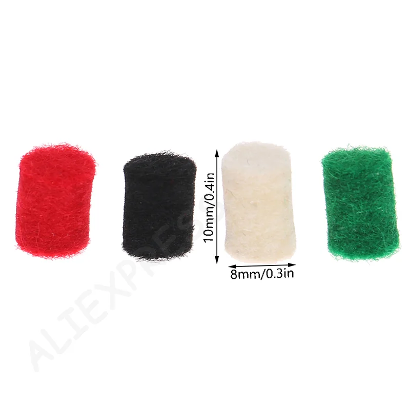 20pcs Sax felt column Saxophone Bumper Felts Sax Saxophone Key Guard Felt Bumper Alto Tenor Soprano Saxophone Accessories