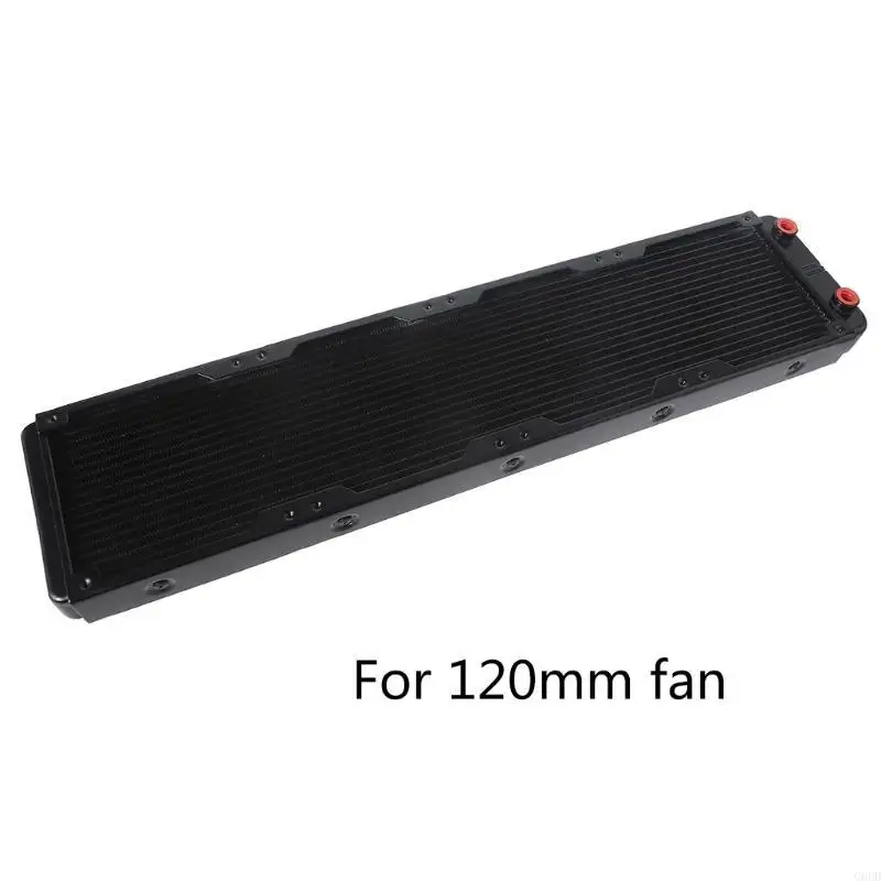 G6DD DIY Liquid Cooling System High-Density Fins 18 Row Aluminum Tubes Radiator 480mm