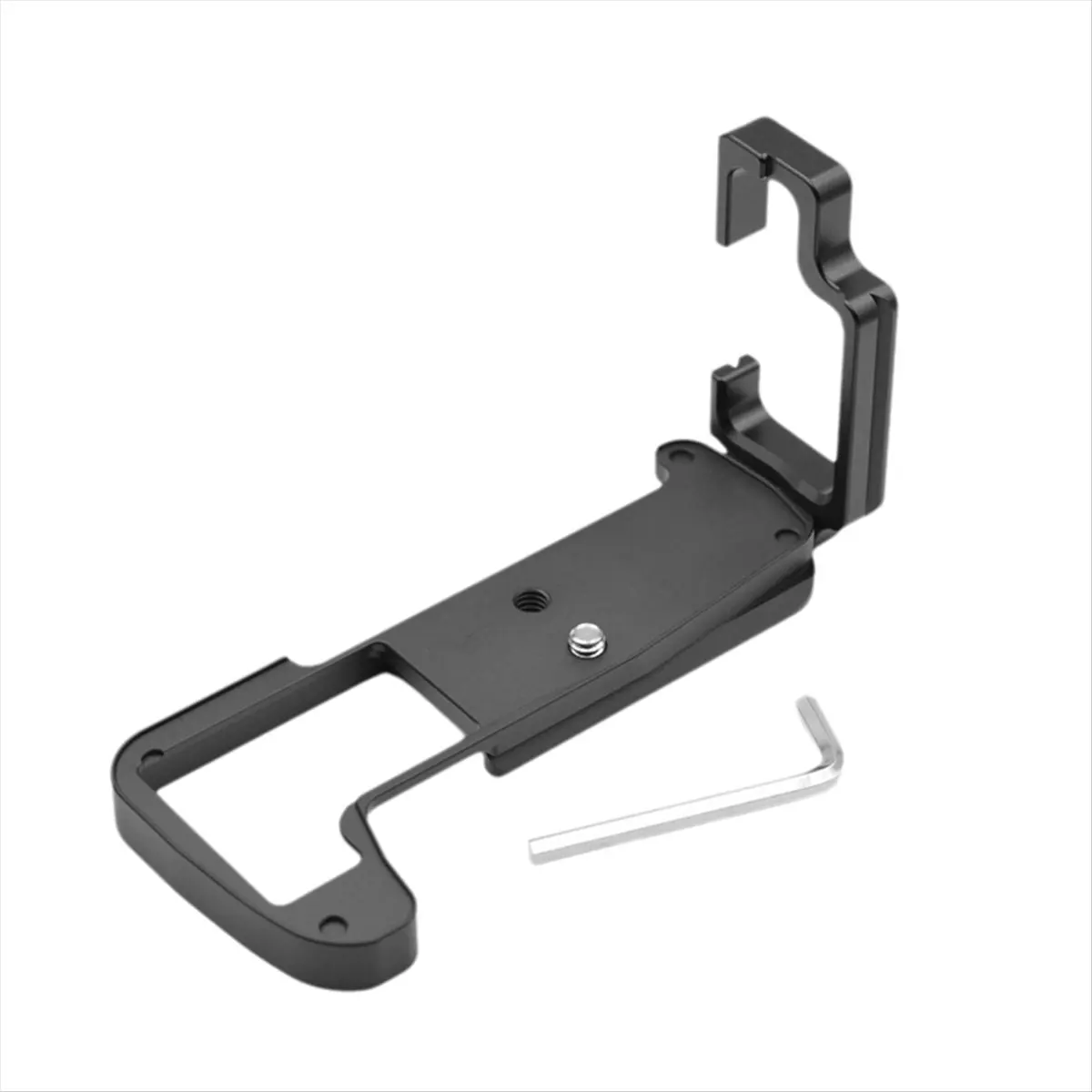 SCLS Camera Quick Install Board Quick Release L-Bracket Camera Grip for E-M1 II Camera Accessories Black
