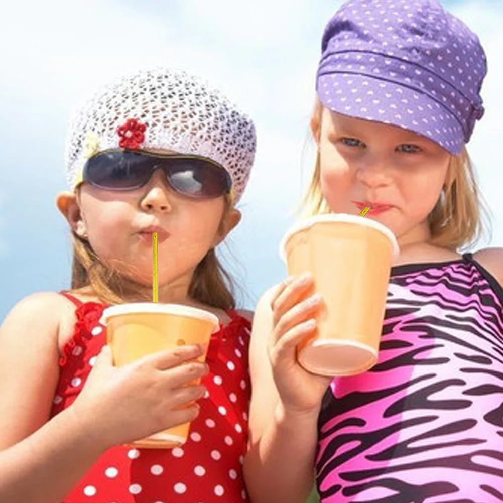 

100pcs Gold Foil Paper Straws Biodegradable Food Safe For Parties Weddings Smoothies Coffee Tea Holiday Cocktails Kitchen Bar