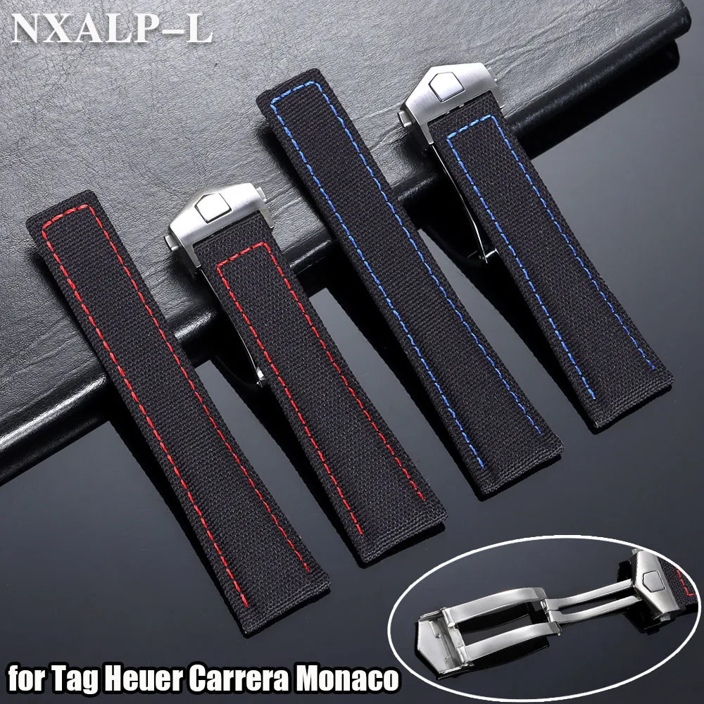 sailcloth-pulseira-de-relogio-de-nailon-20mm-22mm-para-tag-heuer-carrera-monaco-f1-pulseira-de-couro-fivela-dobravel-masculino-pulseira-a-prova-dwaterproof-agua