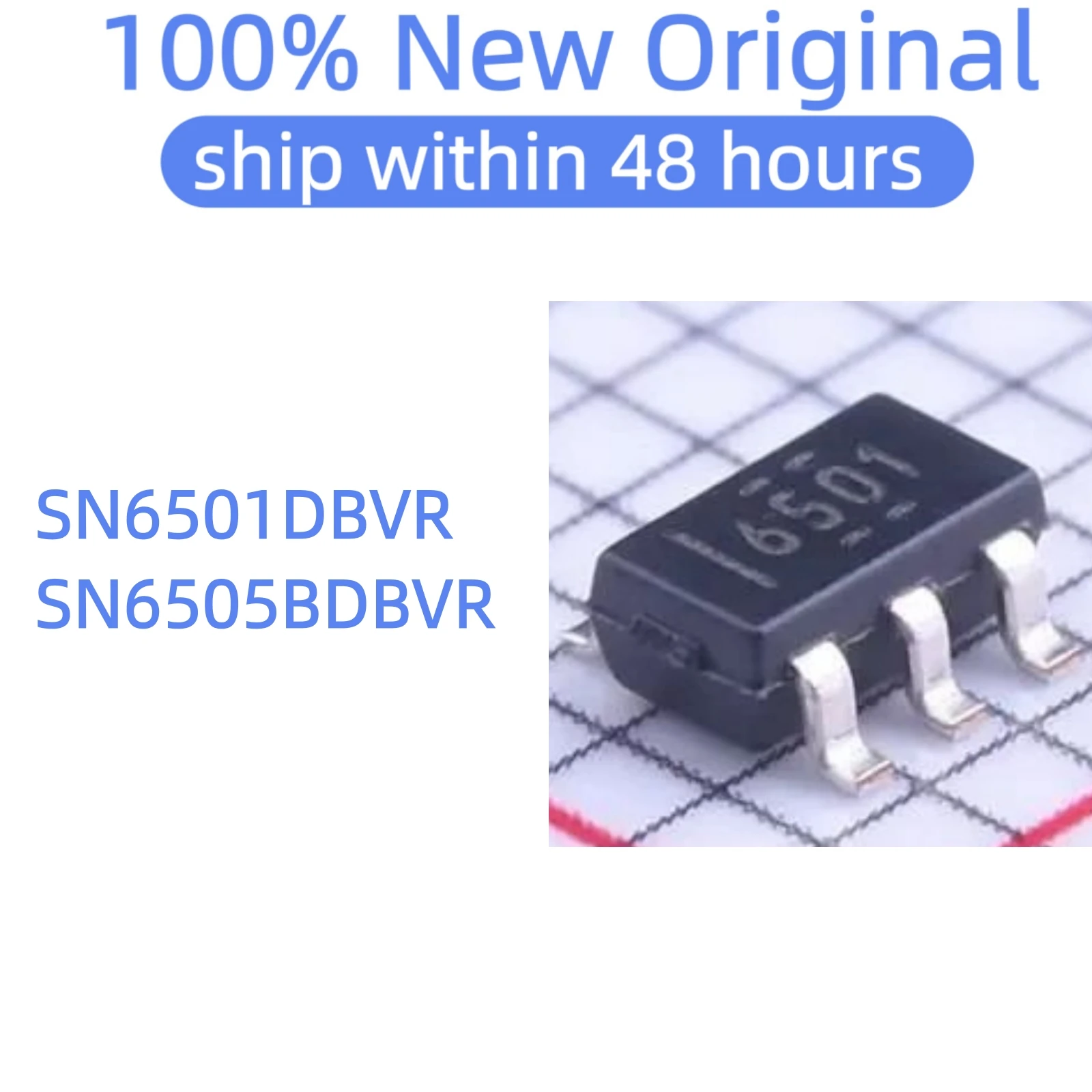 (5-50PCS)SN6501DBVR  SN6505BDBVR SOT-23-6 100% New original