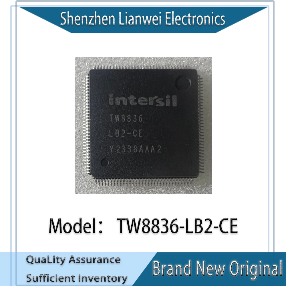

100% New Original TW8836 TW8836-LB2-CE TW8836-LB2 IC Chipset LQFP-128