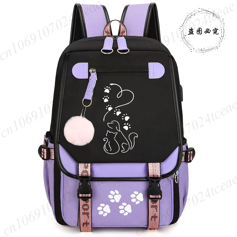 

Students Backpacks Dog Cute Cartoon Schoolbag Children Boys Girls School Bags Teenager Bagpack Bags Anime Animals Kid Backpack