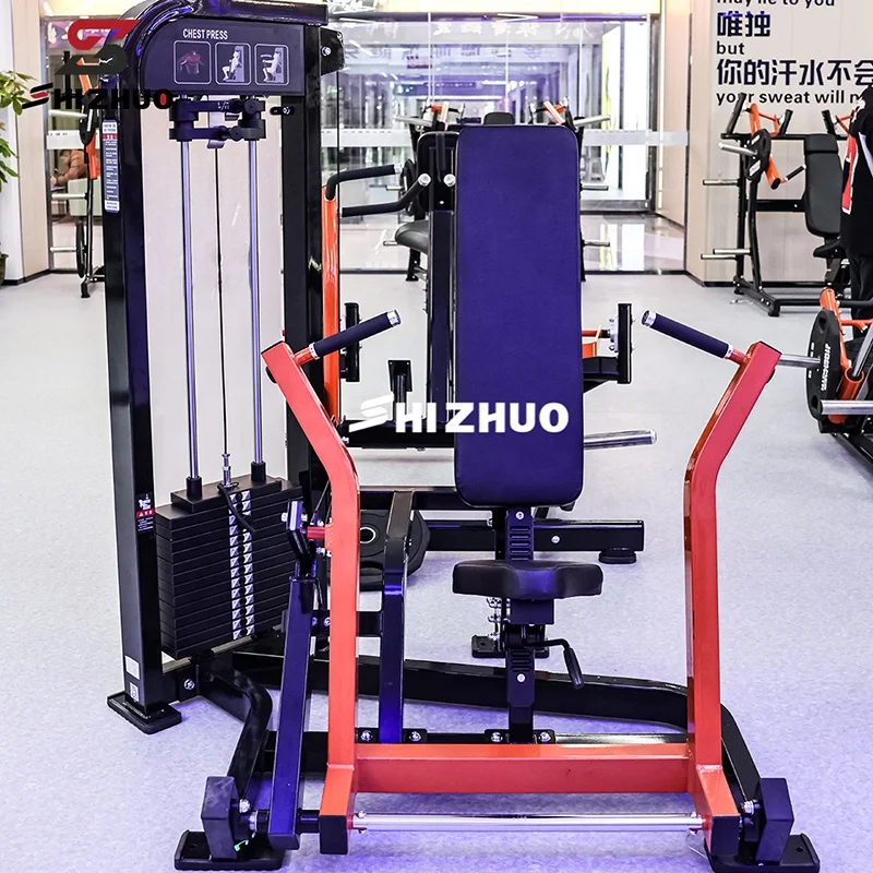 

New Arrival High Quality Gym Equipment Strength Training Pin Loaded Seated Incline Chest Press Machine
