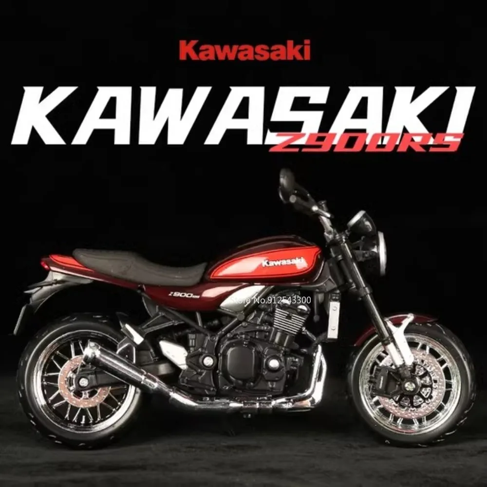 

1/12 Kawasaki Z900RS Toy Motorcycle Model Alloy Diecast Static Simulation Model Motorcycle Toys for Boys Birthday Gift Souvenirs