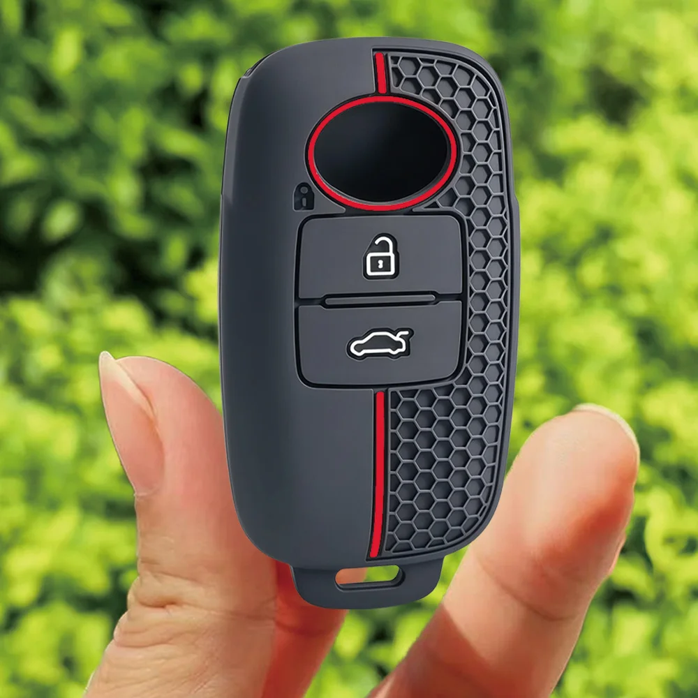 For Toyota Raize Veloz Yaris Vitz Wigo For Daihatsu Rocky Tanto 2 Button Silicone Two Button Flip Key Cover 2 Button