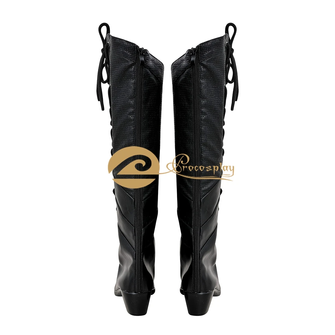 Elphaba Cosplay botas negras zapatos para mujer juego de rol