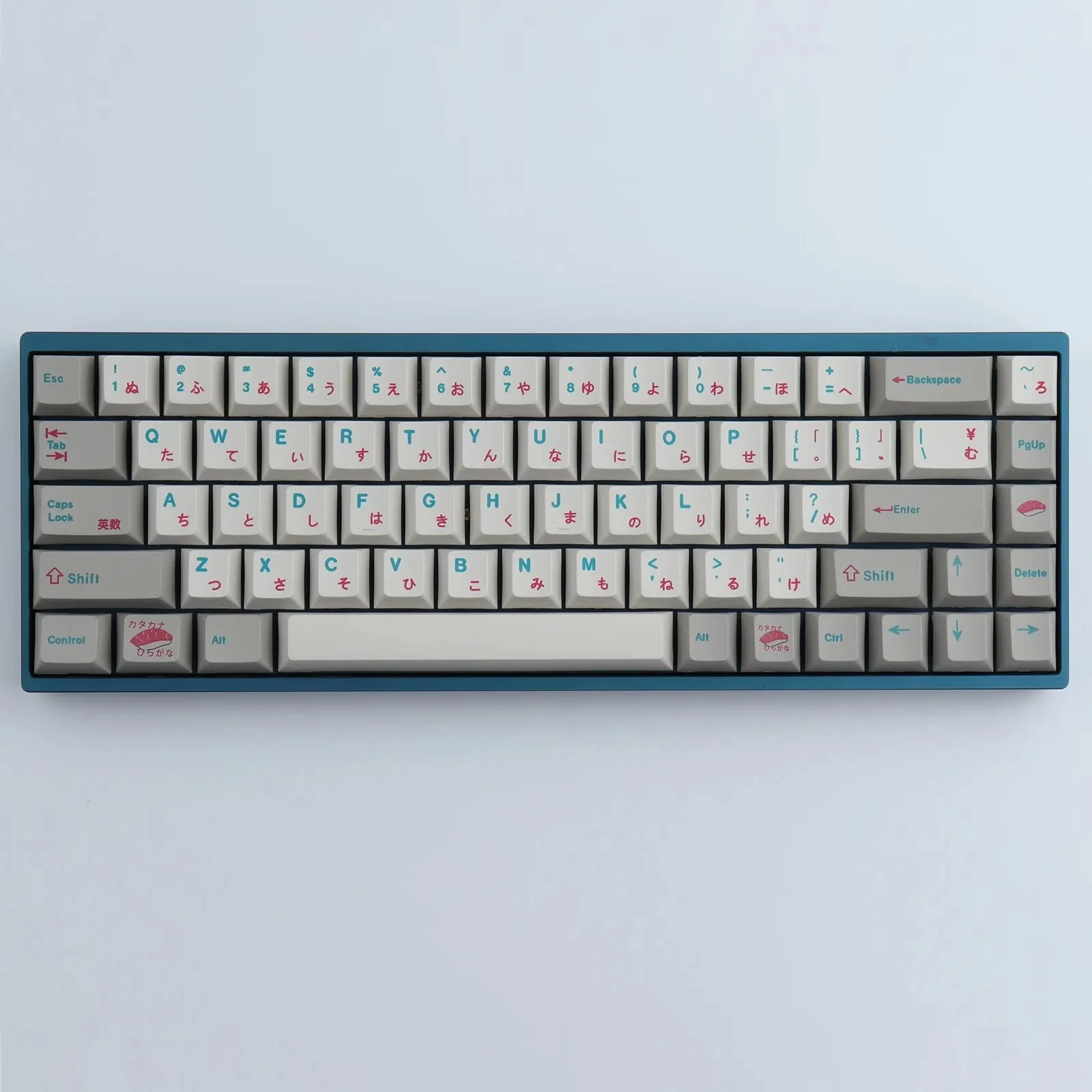 

New Style 124 key GMK Sushi keycap PBT Dye Sub Cherry Profile Customized Japanese KeyCaps For MX Switch Mechanical Keyboard