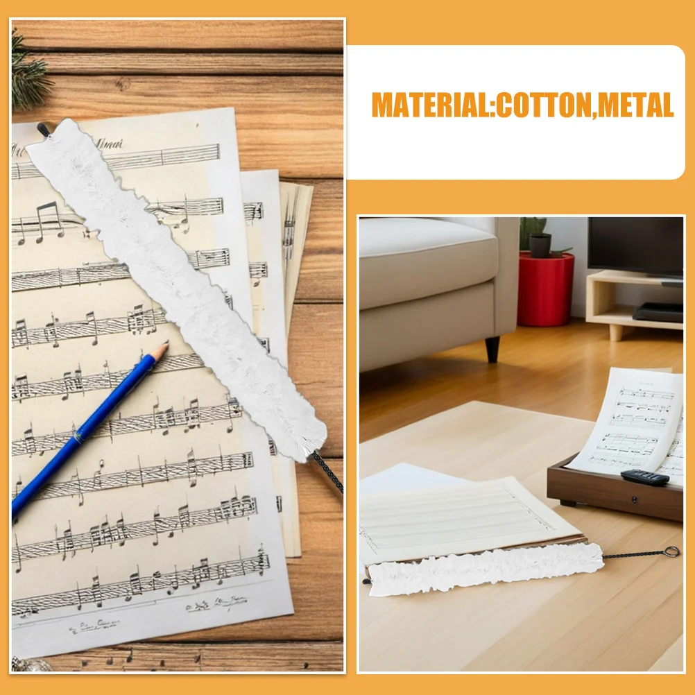 2 قطعة أداة تنظيف لفلوت الساكسفون ، فرشاة خط أنابيب الآلات الموسيقية ، منظف أداة الرياح ، فرشاة توفير وسادة ألتو ساكس ،