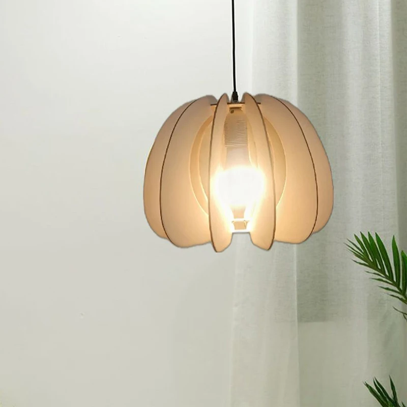 

ZK50 Modern DIY Assembled Chandelier Interior Decoration Lampshade Bedroom Dining Room Lamp E27 Diameter 30CM