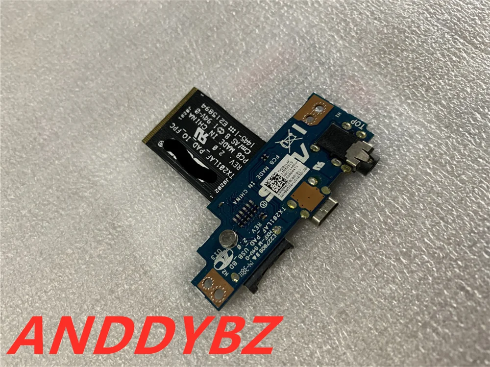 Original FOR asus tx201la charging port SD card reader board WITH CABLE  tx201la_pad_usb_bd  TESED OK